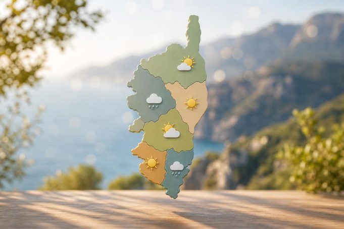 Météo corse décryptée région par région pour mieux préparer votre séjour